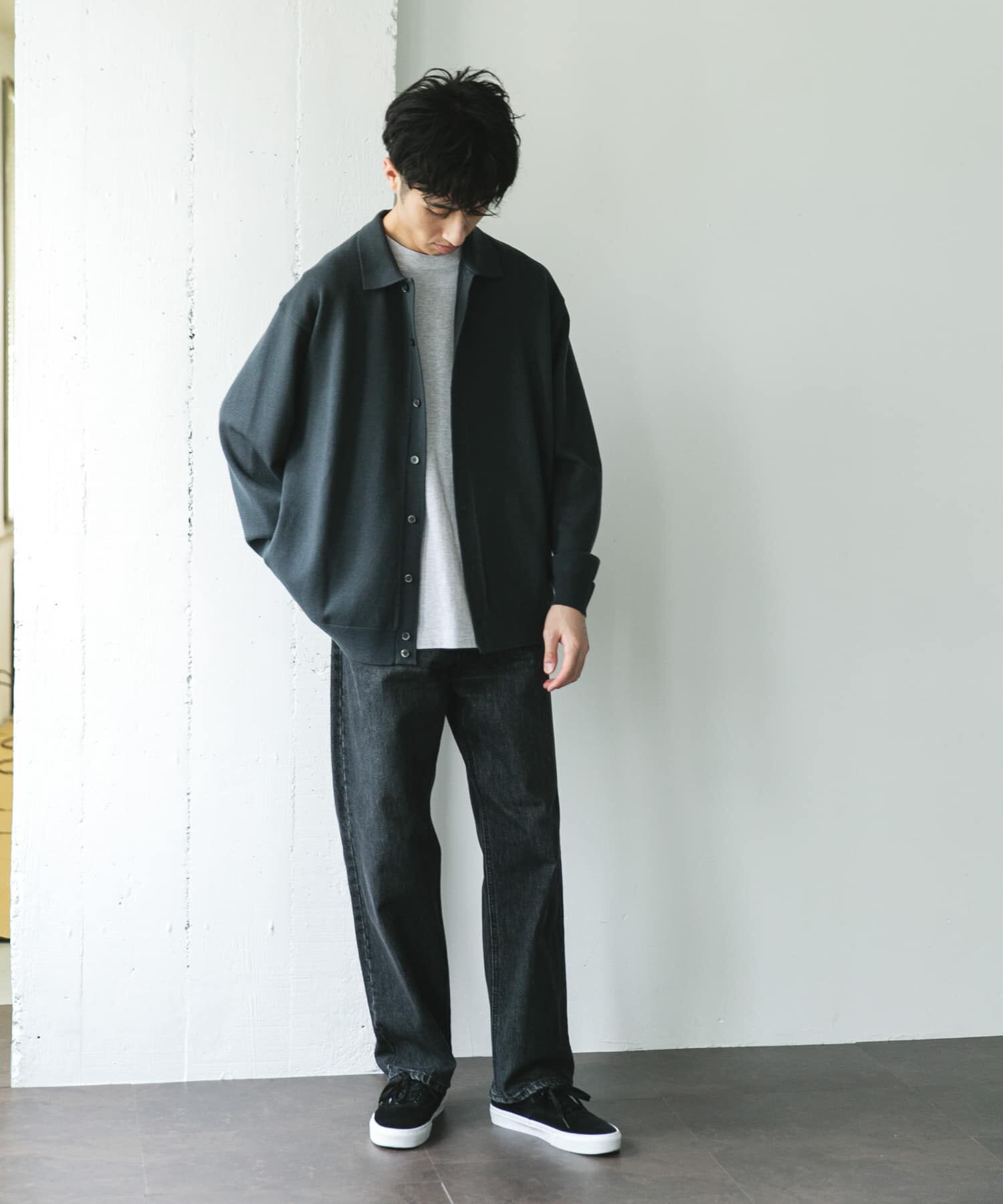 URBAN RESEARCH DOORS「『XLｻｲｽﾞ/WEB限定/仁村紗和さん着用』『UR TECH 200日ﾆｯﾄ』ｼｬﾂ ｶｰ」|カーディガン|