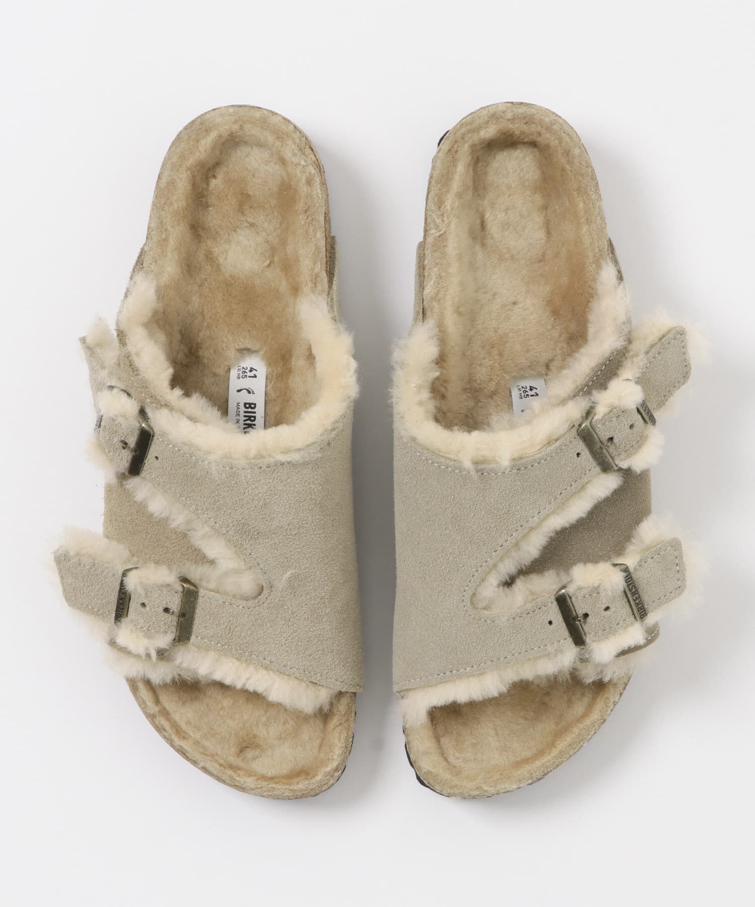 URBAN RESEARCH「BIRKENSTOCK　ZURICH SHEARLING」|サンダル|