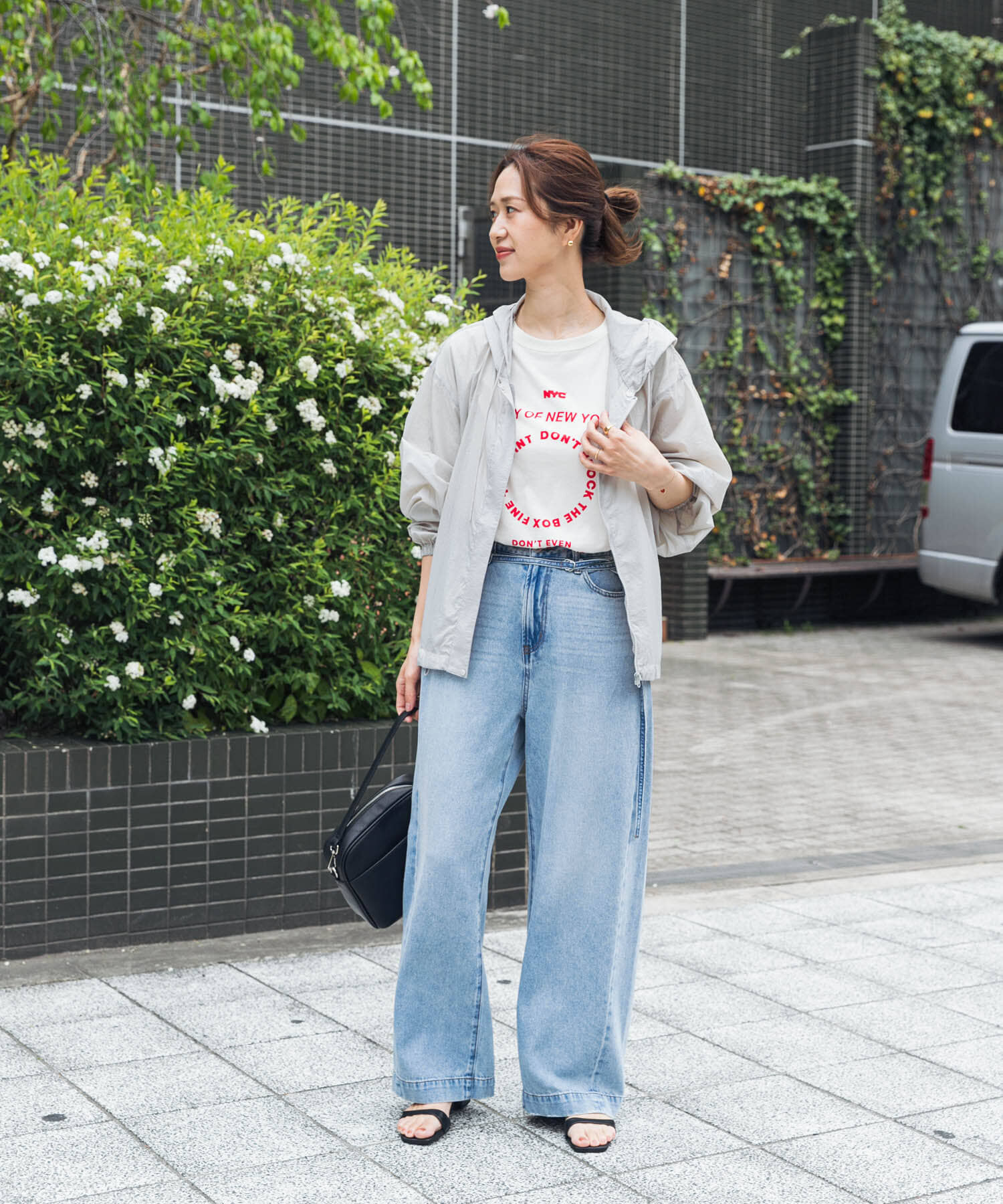 URBAN RESEARCH DOORS「『UR TECH』ポケッタブル撥水フレアパーカー」|その他|