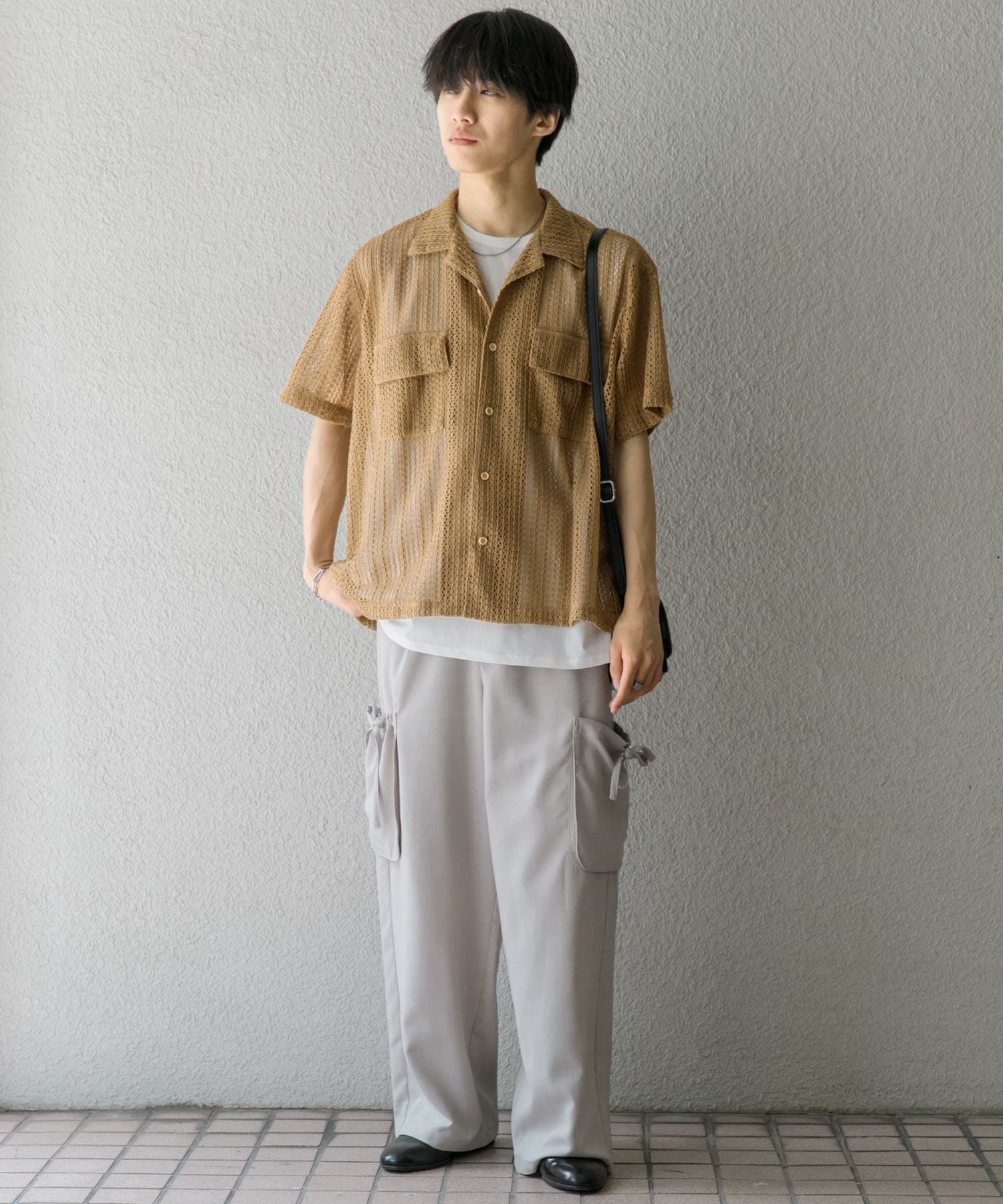 SENSE OF PLACE by URBAN RESEARCH「『セットアップ対応』 リネンライクサイドポケットワイドパンツ」|その他|