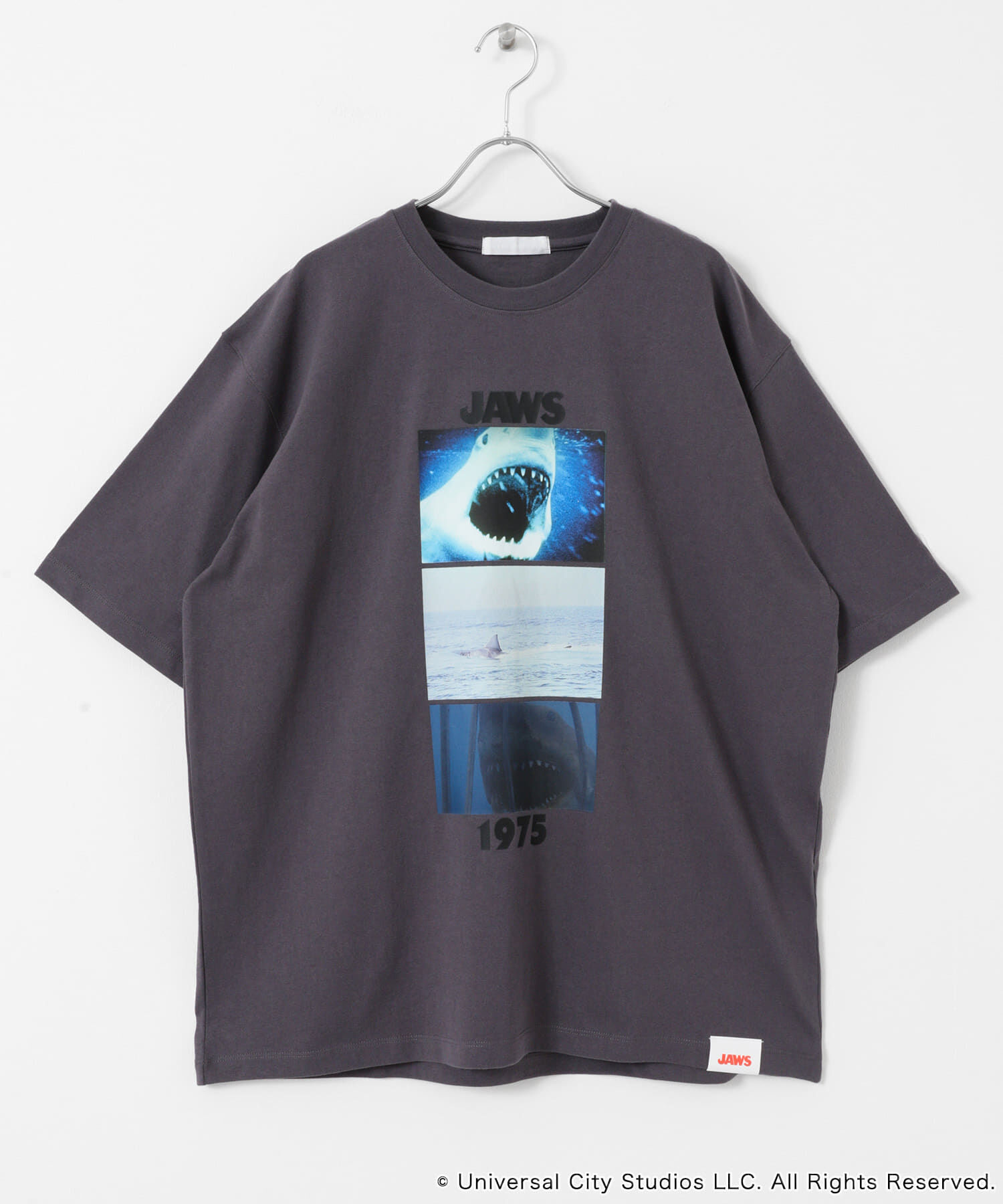 SENSE OF PLACE by URBAN RESEARCH「『別注』SENSE OF PLACE&times;JAWS　プリントT-SHIRTS/A」|Tシャツ・カットソー|