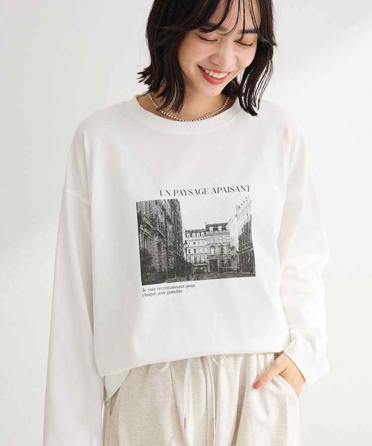 Green Parks「アソートロゴ長袖TEE」|Tシャツ・カットソー|