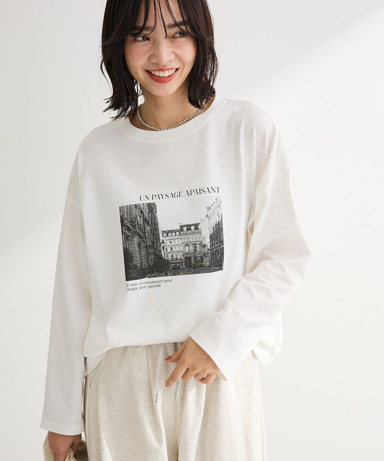Green Parks「アソートロゴ長袖TEE」|Tシャツ・カットソー|