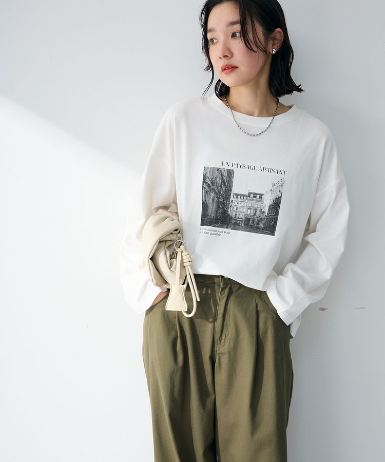 Green Parks「アソートロゴ長袖TEE」|Tシャツ・カットソー|