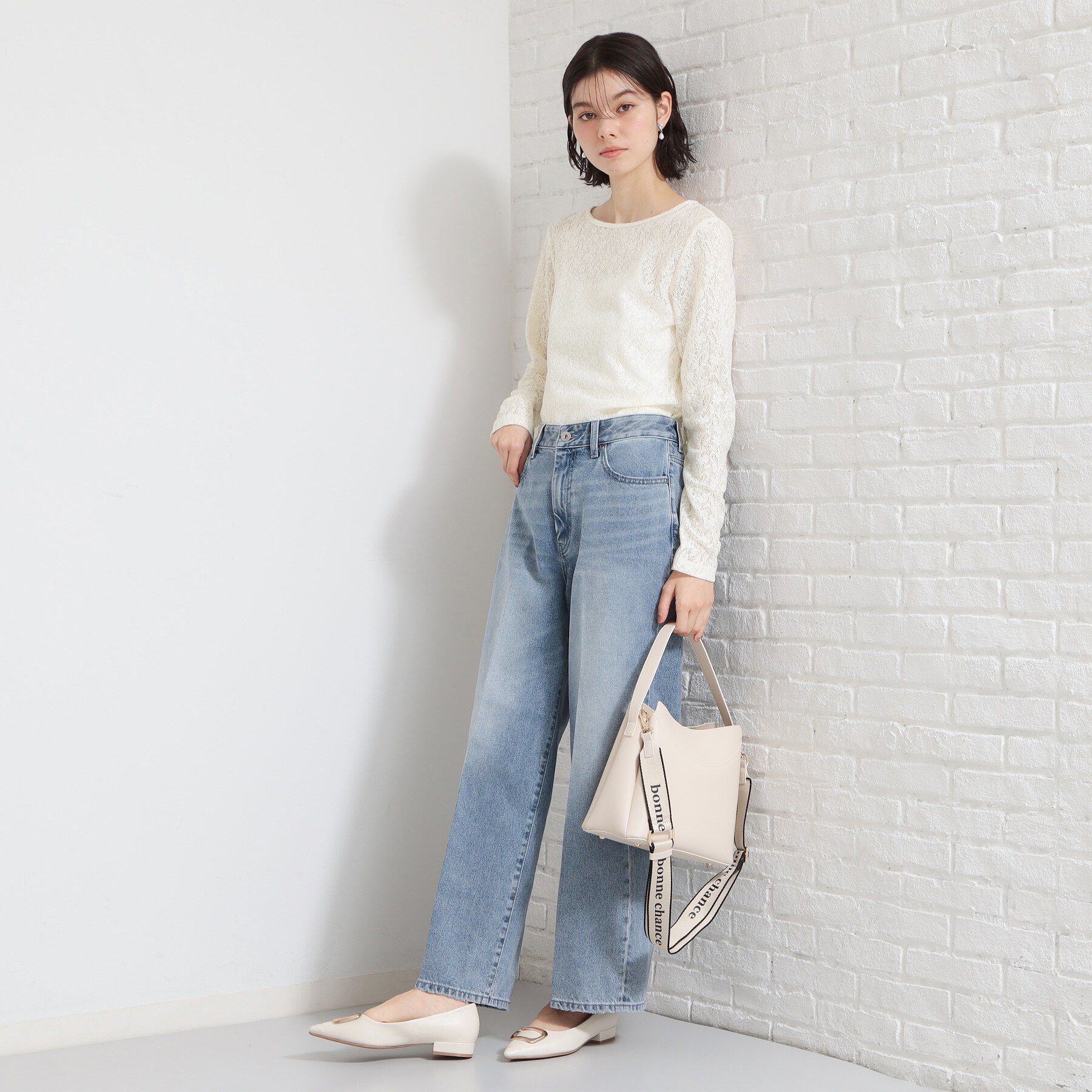 THE SHOP TK「【セレモニーにもカジュアルにも】レースプルオーバー」|Tシャツ・カットソー|