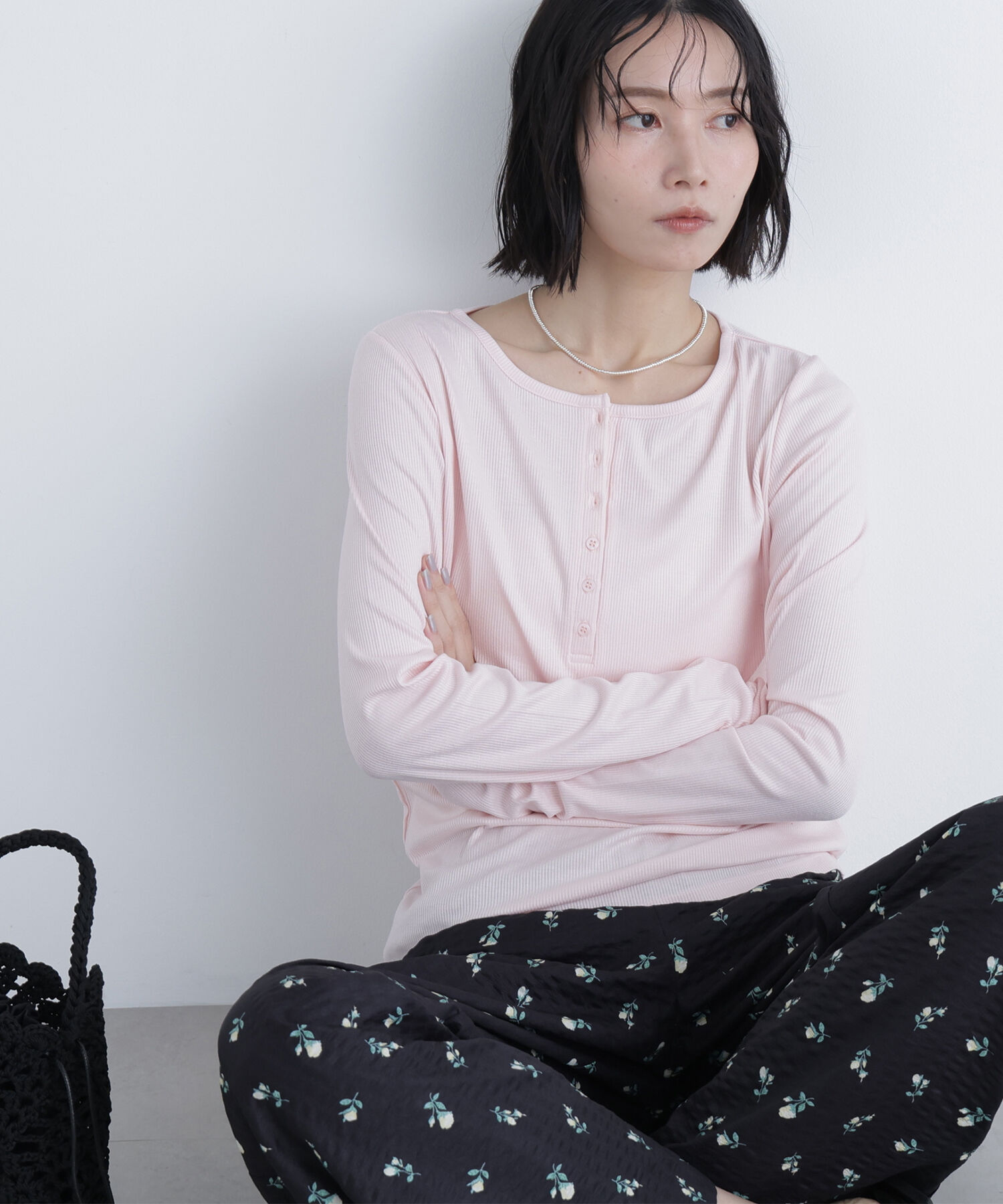  「〈N.〉ヘンリーネックカットソー」|Tシャツ・カットソー|