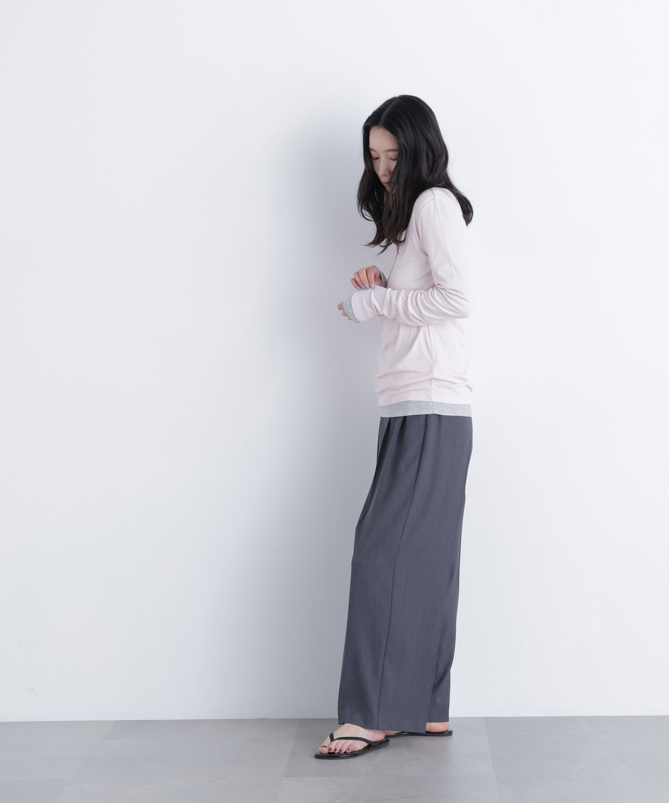  「〈N.〉ヘンリーネックカットソー」|Tシャツ・カットソー|