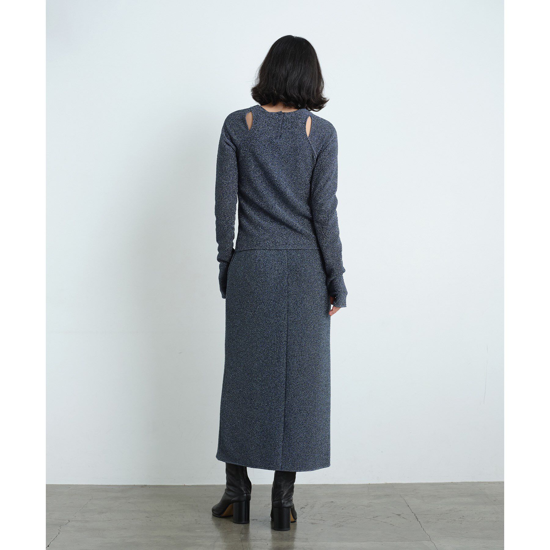 CODE A「cut－out lame top」|Tシャツ・カットソー|