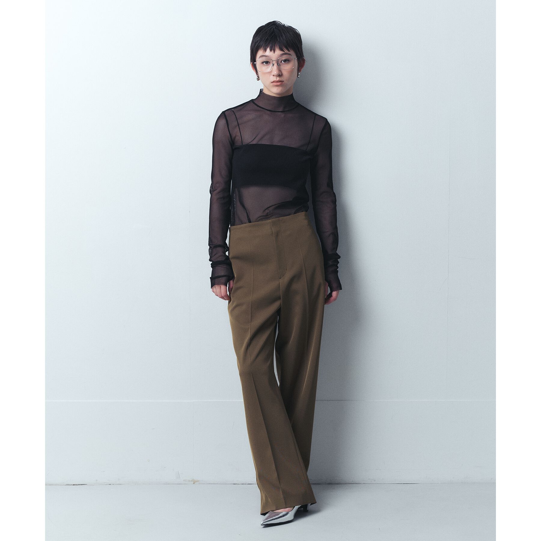 CODE A「mesh sheer tops」|Tシャツ・カットソー|