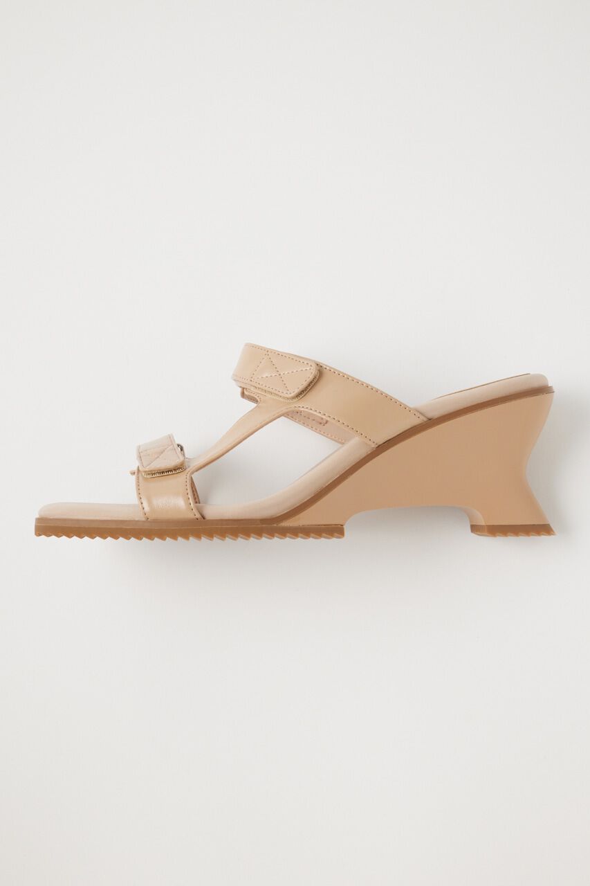 MOUSSY「WEDGE SOLE SPORTY サンダル」|サンダル|L/BEG1
