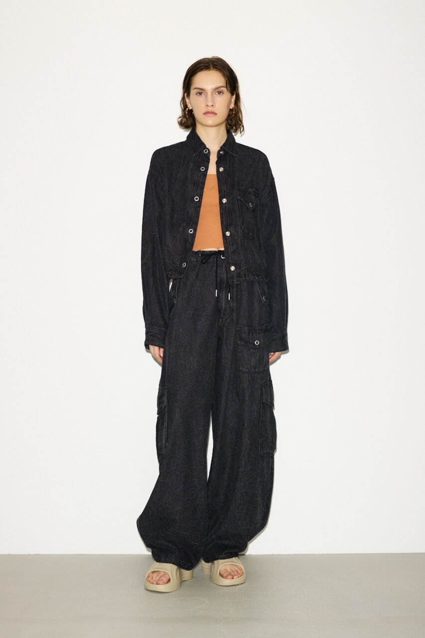 SLY「WRINKLE JW CARGO PT-BE」|デニム|