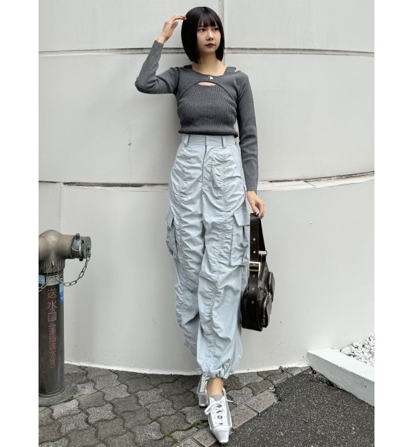 MURUA「シャーリングカーゴパンツ【セットアップ着用可】」|その他|