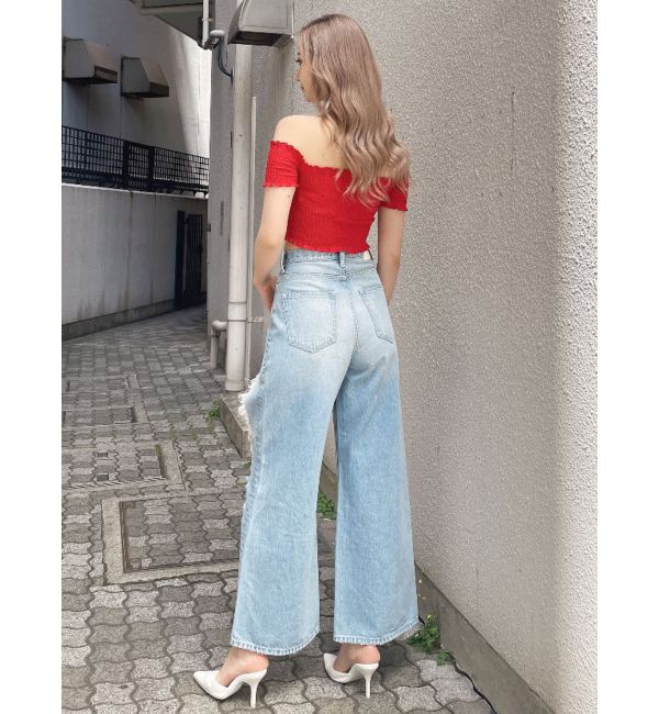 GYDA「カシュクールシャーリングトップス」|Tシャツ・カットソー|