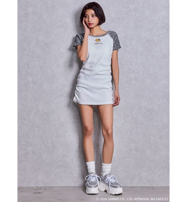 GYDA「GYDA&times;ハローキティ レオパードワンピース」|ワンピース|