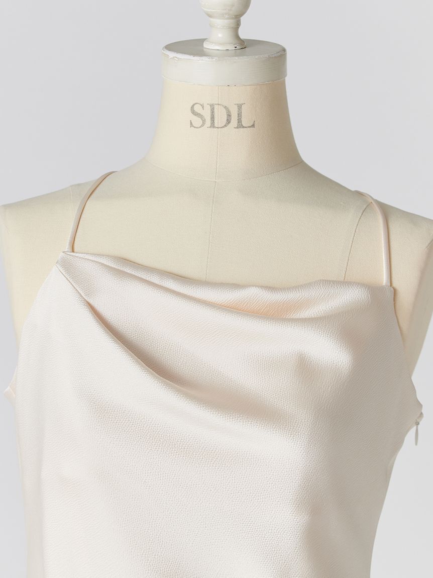 SNIDEL「ハンマーサテンキャミワンピース」|ワンピース|