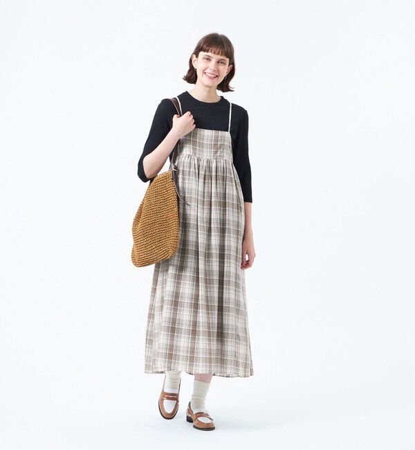MACKINTOSH PHILOSOPHY「タータンチェックキャミワンピース」|ワンピース|