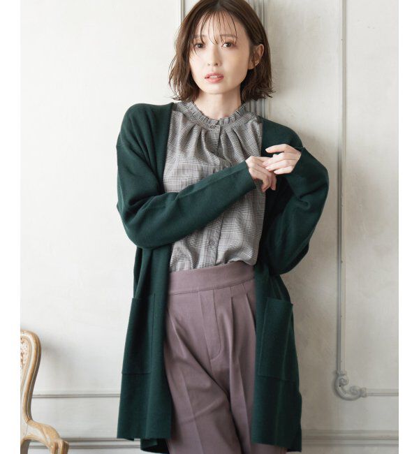 ikka「12Gミラノリブカーディガン」|その他|