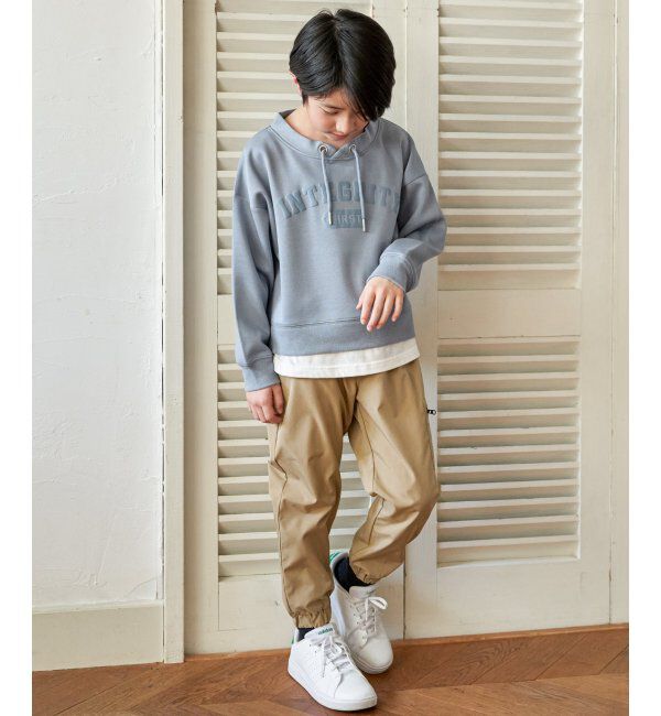 ikka kids「カノコDBルーイカレッジロゴPO」|Tシャツ・カットソー|
