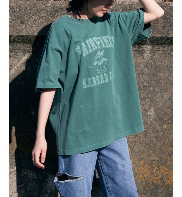 VENCE share style「FAIRFIELD ピグメントT」|Tシャツ・カットソー|