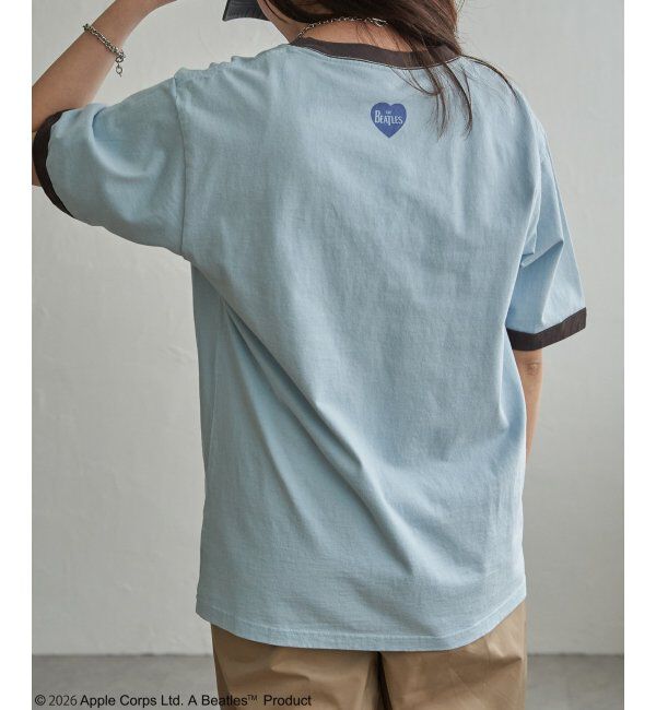 VENCE share style「THE BEATLES ザ ビートルズ リンガープリントTシャツ」|Tシャツ・カットソー|