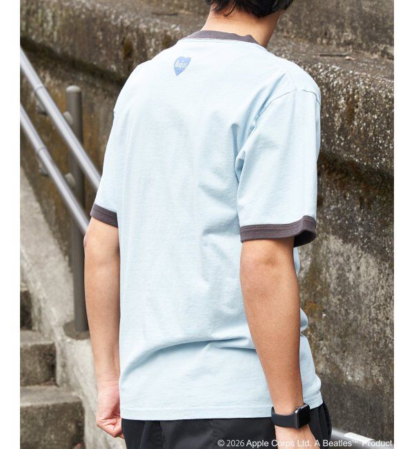 VENCE share style「THE BEATLES ザ ビートルズ リンガープリントTシャツ」|Tシャツ・カットソー|