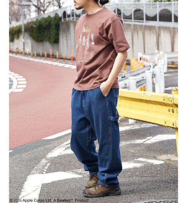 VENCE share style「THE BEATLES ザ ビートルズ レコードプリントTシャツ」|Tシャツ・カットソー|