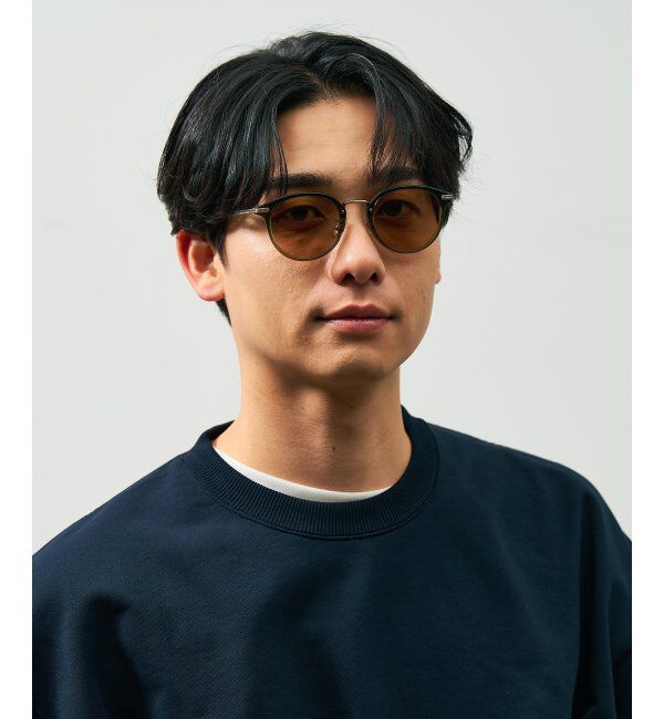  「Zoff｜UNITED ARROWS サングラス ユナイテッドアローズ｜カラーレンズ｜異素材｜UVカット 紫外線対策」|サングラス|