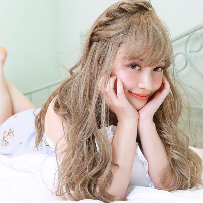 BACKYARD FAMILY「プリシラ オールウィッグ prisila A-702 通販 フルウィッグ シアーウェーブロング」|ヘアスタイリング|