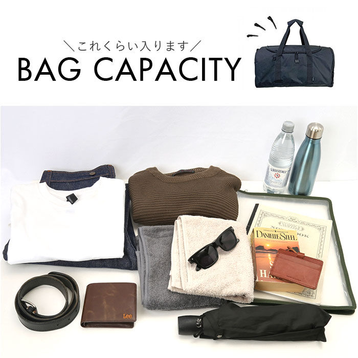 BACKYARD FAMILY「ボストンバッグ 大容量 通販 メンズバッグ 旅行バッグ 旅行かばん 40L 取り出しやすい カバン」|ボストンバッグ|