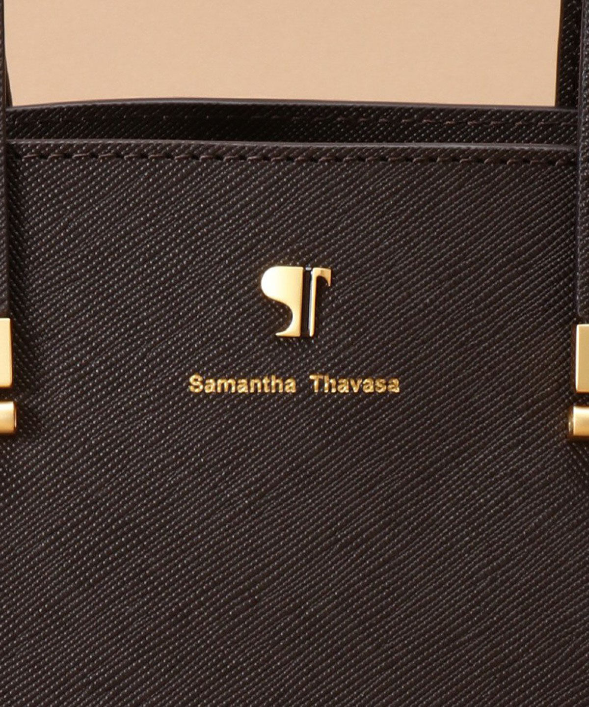 Samantha Thavasa「Pomme d'espoir ポムディスポワール バイカラーハンドルバッグ」|ハンドバッグ|