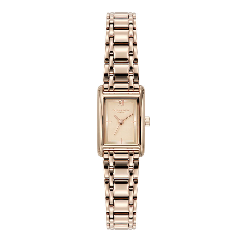 OLIVIA BURTON 「〈OLIVIA BURTON(ｵﾘﾋﾞｱﾊﾞｰﾄﾝ)〉ｸﾗｼｯｸ 16mm ﾐﾆｸﾞﾛｰﾌﾞ ﾛｰｽﾞｺﾞｰﾙﾄﾞ ﾌﾞﾚｽﾚｯﾄ」|腕時計|ROSE GOLD