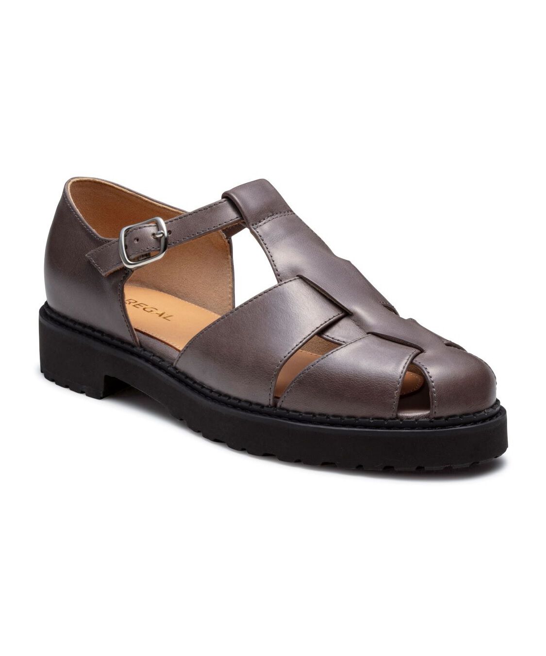 REGAL SHOES「REGAL 【新色追加】グルカサンダル【ヒール30mm】　商品コード：F43RAH」|サンダル|