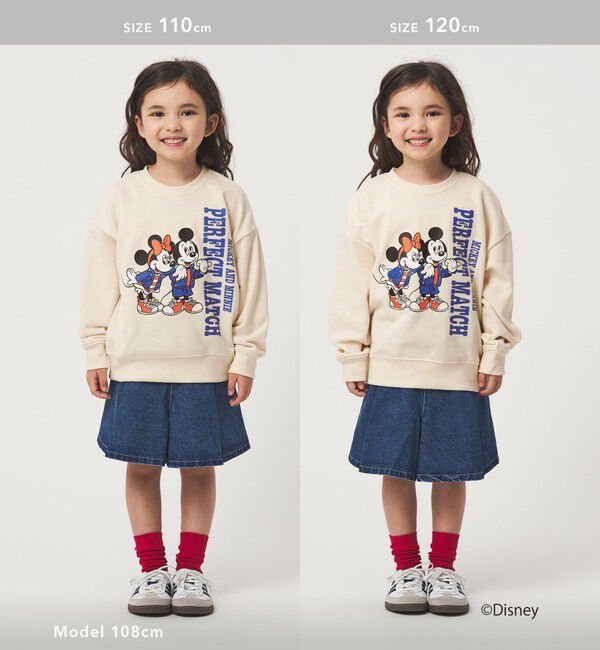 UNITED ARROWS green label relaxing「【別注】＜Disney＞裏毛 プルオーバー / キッズ  100cm-130cm」|スウェット・ジャージ|
