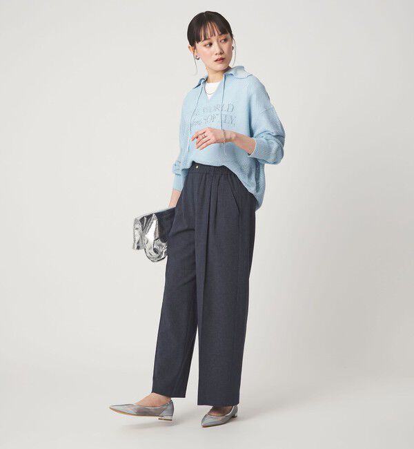 UNITED ARROWS green label relaxing「【結論シリーズ】ニーハイワイドパンツ［size SHORT/TALLあり］」|その他|