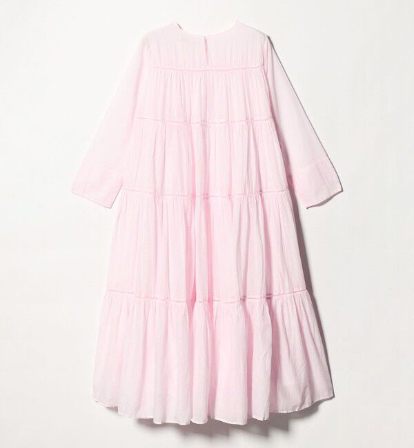 EMMEL REFINES「＜ne Quittez pas＞C/Voile ティアード マキシワンピース＜Select by EMMEL REFINES＞」|ワンピース|
