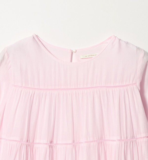 EMMEL REFINES「＜ne Quittez pas＞C/Voile ティアード マキシワンピース＜Select by EMMEL REFINES＞」|ワンピース|