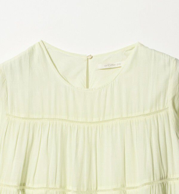 EMMEL REFINES「＜ne Quittez pas＞C/Voile ティアード マキシワンピース＜Select by EMMEL REFINES＞」|ワンピース|