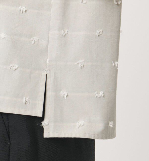 BEAUTY&YOUTH UNITED ARROWS「ドット ジャガード ノースリーブブラウス ウォッシャブル」|シャツ・ブラウス|