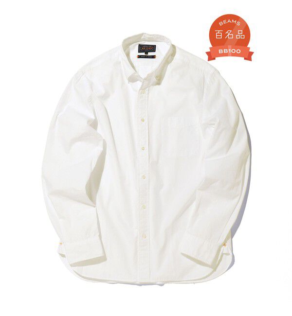 BEAMS PLUS「B.D. Color Broad」|シャツ・ブラウス|WHITE