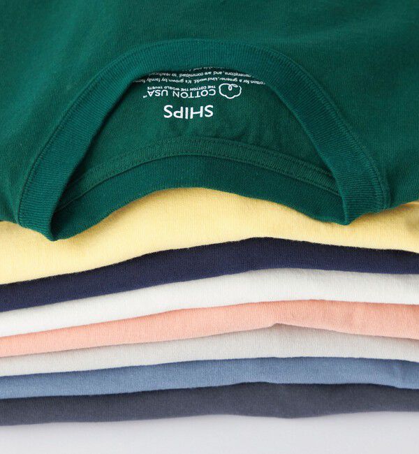SHIPS「SHIPS: COTTON USA ポケット Tシャツ」|Tシャツ・カットソー|