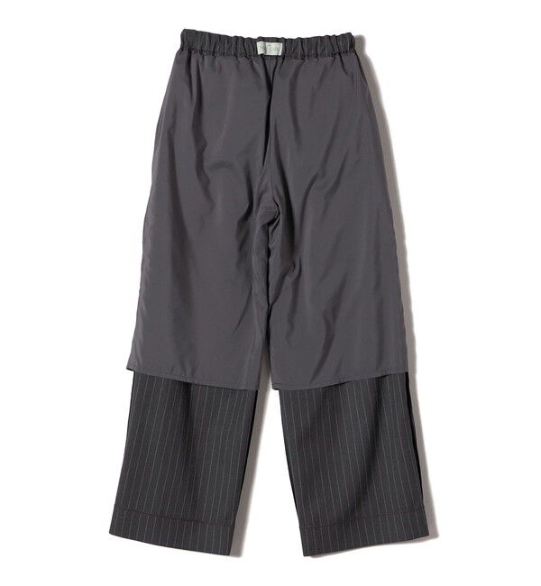 SHIPS for women「SHIPS NINE CASE:〈手洗い可能〉ストライプ イージー パンツ」|その他|