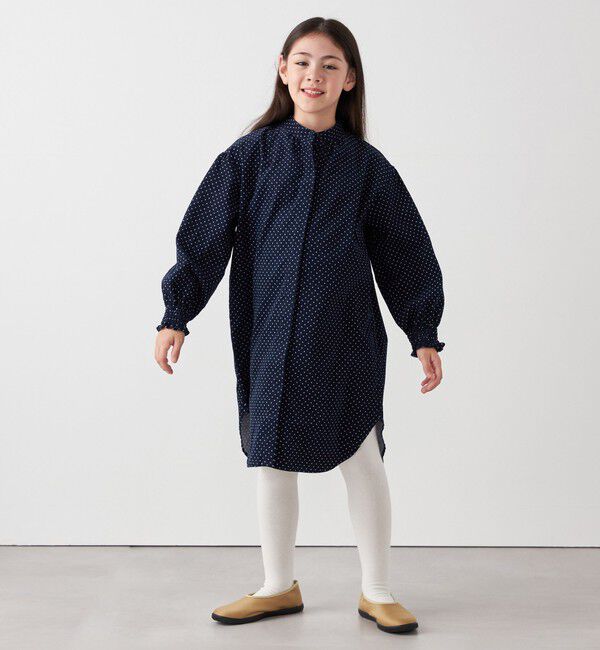 SHIPS any「SHIPS any:〈洗濯機可能〉ウォーム ネル/コーデュロイ シャツ ワンピース <KIDS>」|ワンピース|