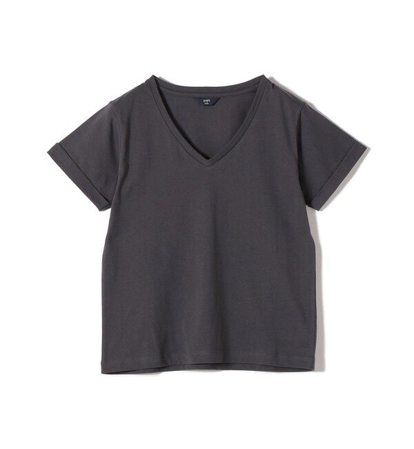 SHIPS Colors 「SHIPS Colors:〈汗染み防止・手洗い可能〉Vネック Tシャツ」|Tシャツ・カットソー|