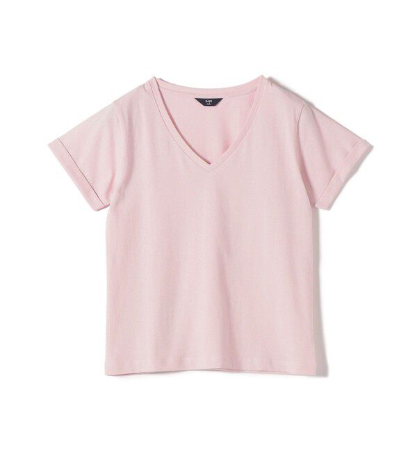 SHIPS Colors 「SHIPS Colors:〈汗染み防止・手洗い可能〉Vネック Tシャツ」|Tシャツ・カットソー|