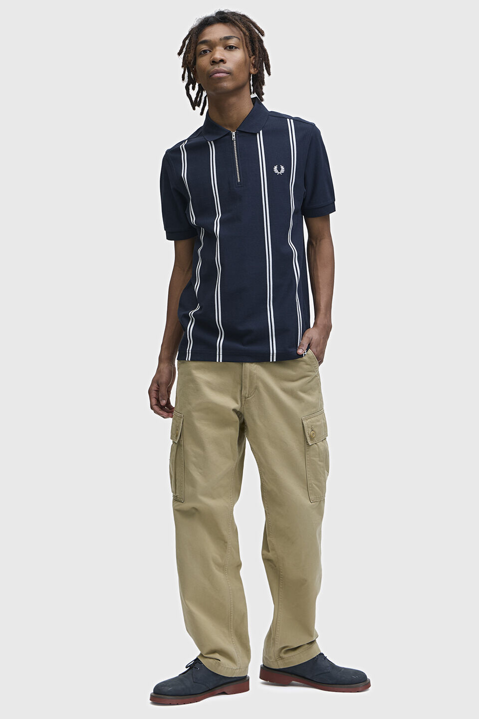 FRED PERRY 「Vertical Stripe Polo Shirt」|ポロシャツ|
