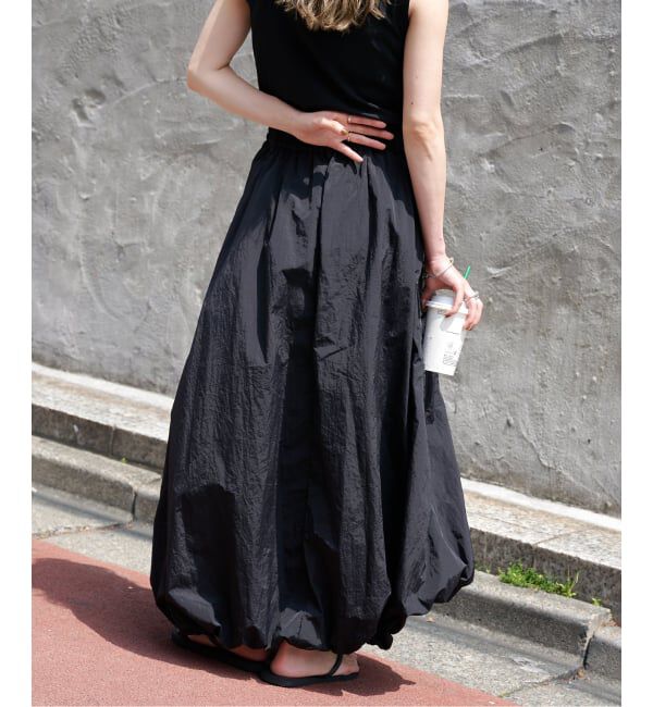 OUTDOOR PRODUCTS Usual Things「≪予約≫追加4 ドロストバルーンカーゴスカート」|スカート|
