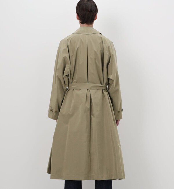 TOMORROWLAND BUYING WEAR「HAVERSACK ATTIRE シルクコットン ダブルブレト ベルテッドコート」|トレンチコート|