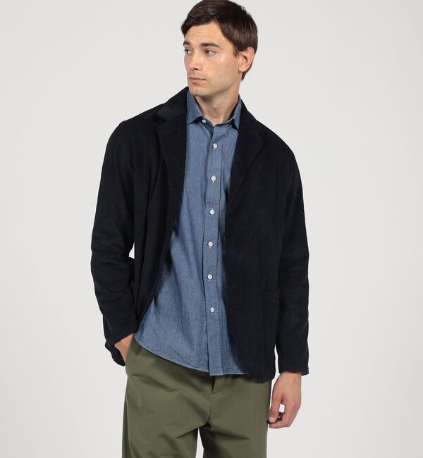TOMORROWLAND BUYING WEAR「Salvatore Piccolo コットンコーデュロイ シングルブレステッド2Bジャケット」|テーラードジャケット|