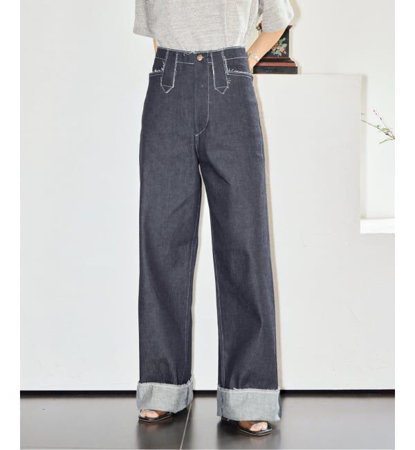  「KURO UNINTENTIONAL FORM DENIM 964232：デニムパンツ」|デニム|