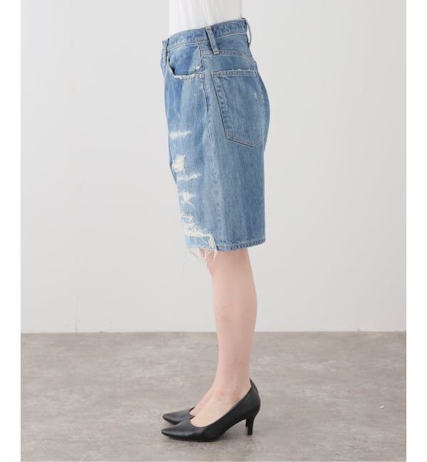  「KURO STRUCTURE SHORT WASH002 964246：デニムパンツ」|その他|